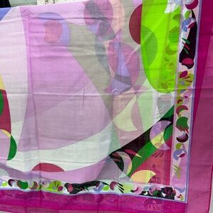 Vintage Emilio Pucci Geometric Scarf